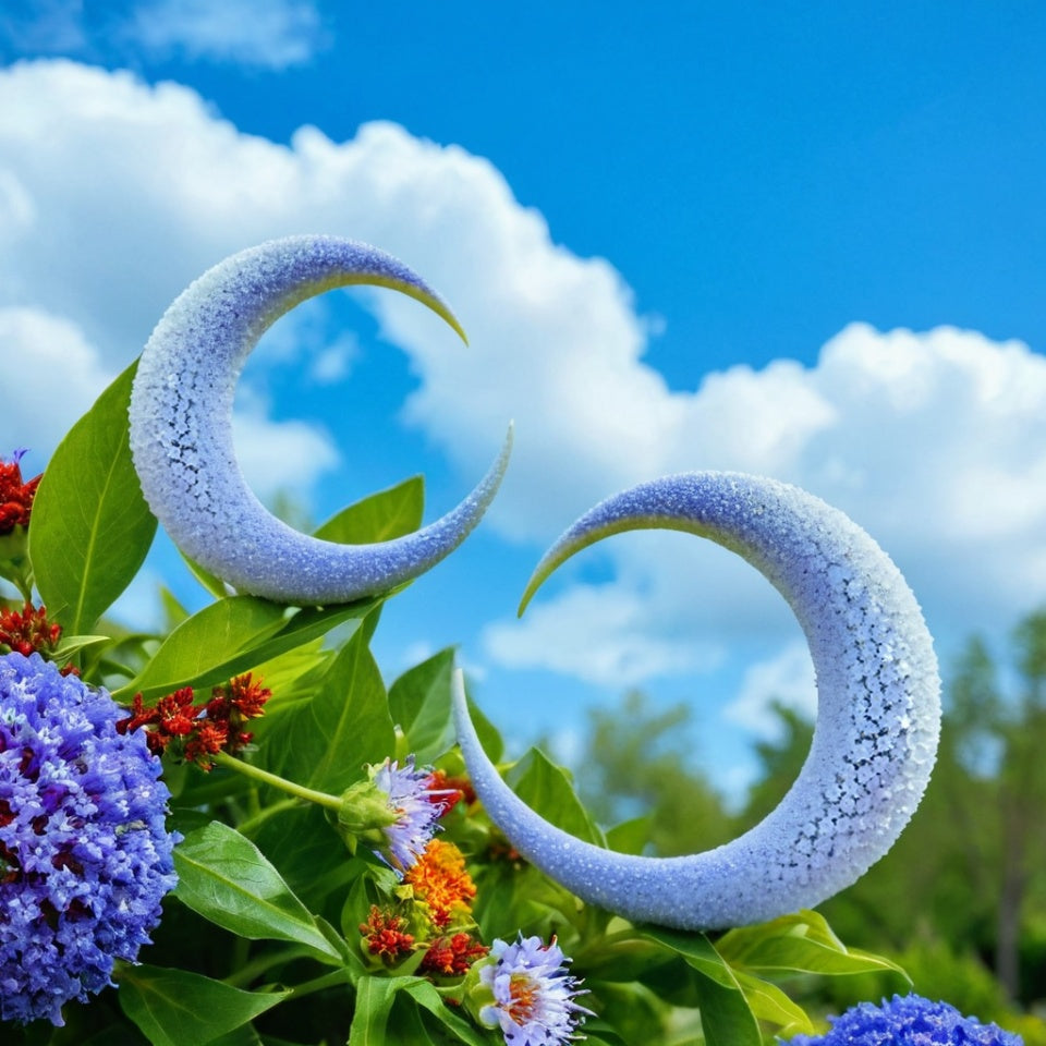 🌙 Цветя на лунния полумесец 🌸