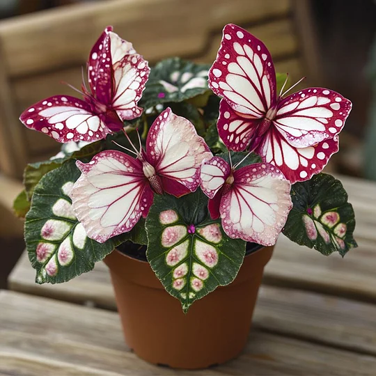 🦋Semená begónie Moon Butterfly – ľahko sa pestujú