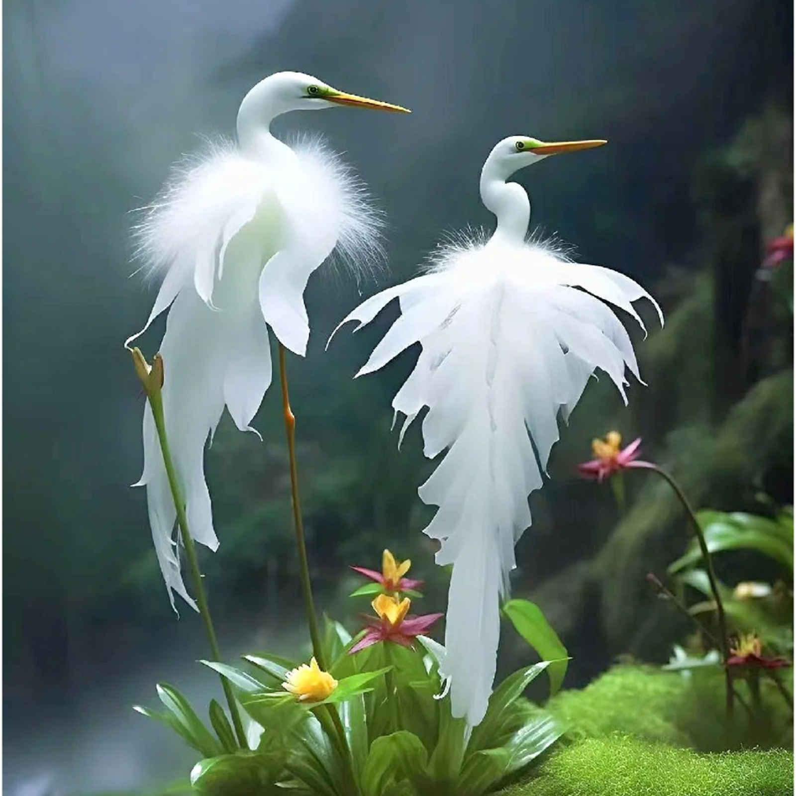 🦢Семена от цветя на жерав🌫️-Лесни за отглеждане