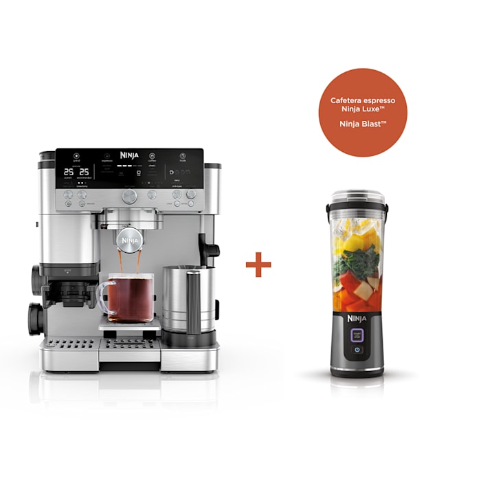 Ninja Luxe™ Café Premier y Licuadora portátil Ninja Blast™ Combo