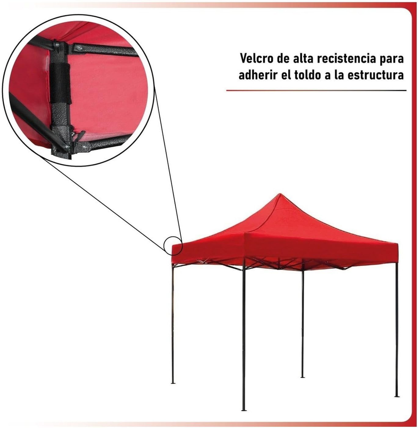 RACK & PACK Carpa 3x3 para Exteriores Lona Jardin Toldo Retractil Estructura de Acero Plegable 3 Ajustes de Altura Impermeabilidad 600D Premium Campismo Facil Armado Fiesta Reunión (Verde)