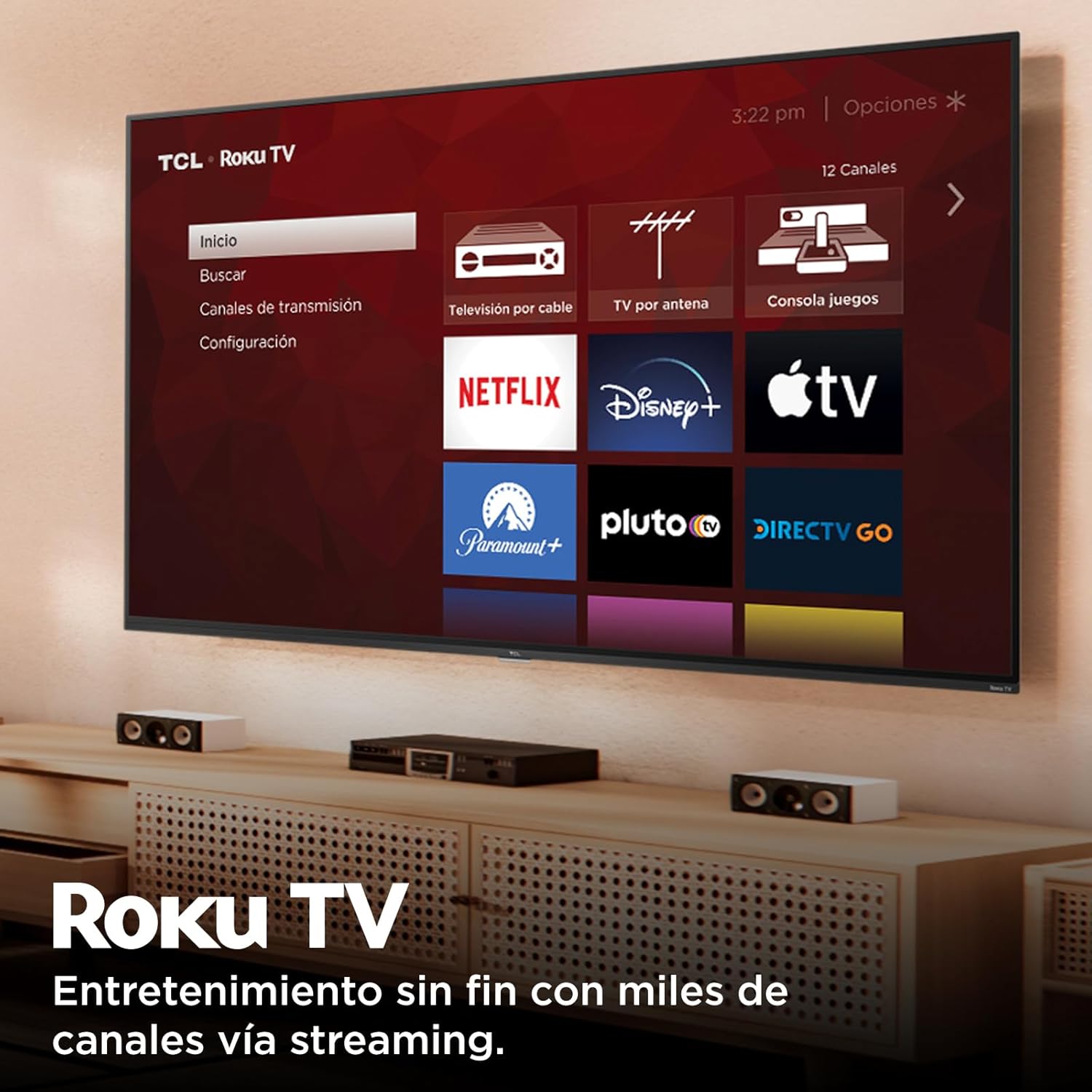 TCL Smart TV Pantalla 32" 32S310R FHD 2K