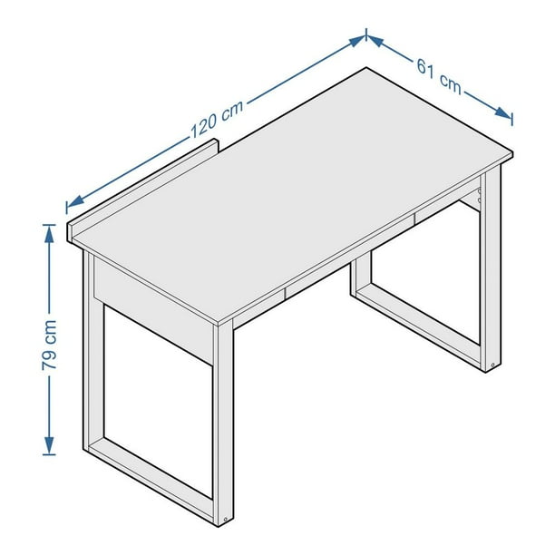 Escritorio Estudiantil Skanor Nogal-Negro 2871