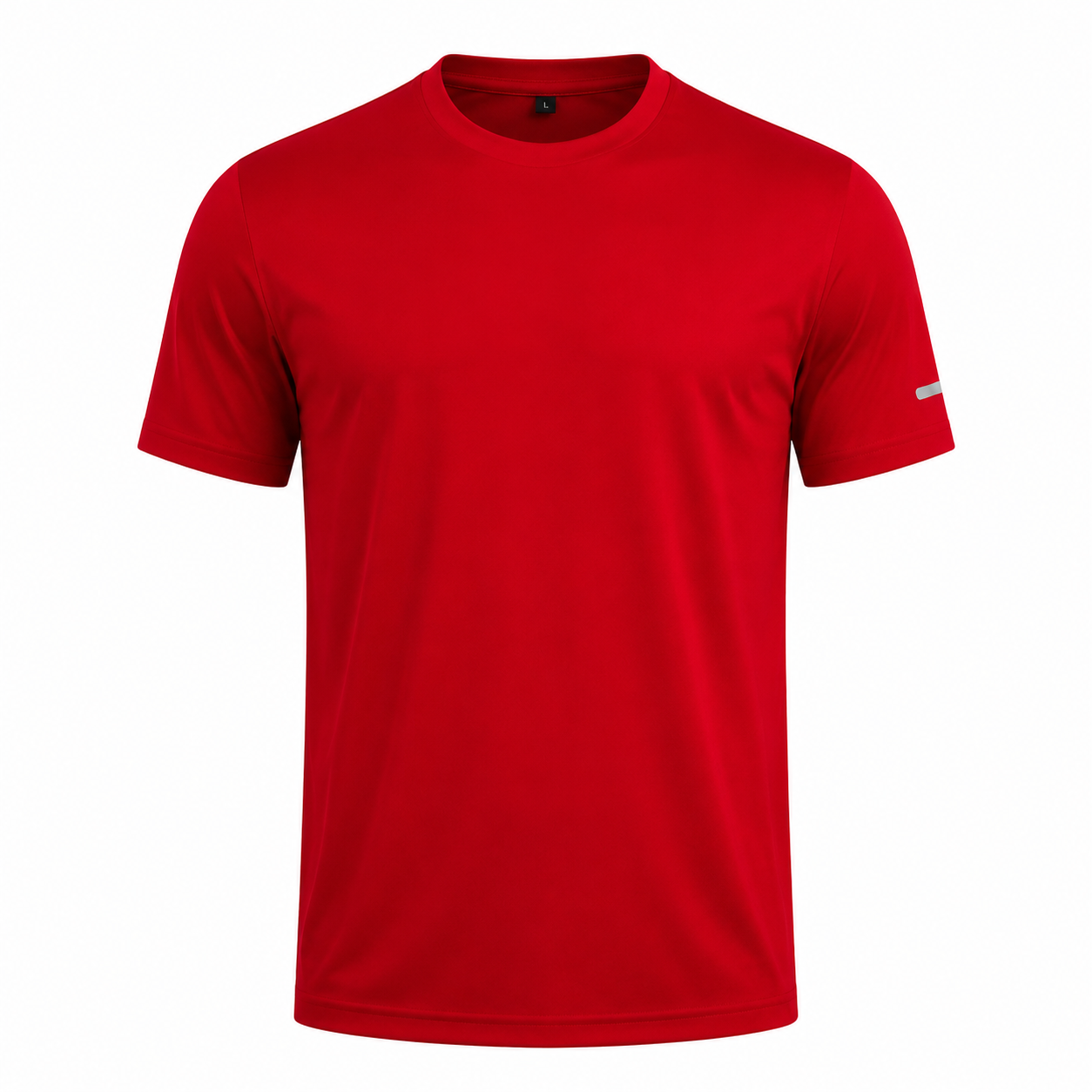 [Copy]Camiseta Deportiva Reflectante, de Manga Corta, Cuello Redondo, Ligera y Transpirable, Ideal para Actividades al Aire Libre