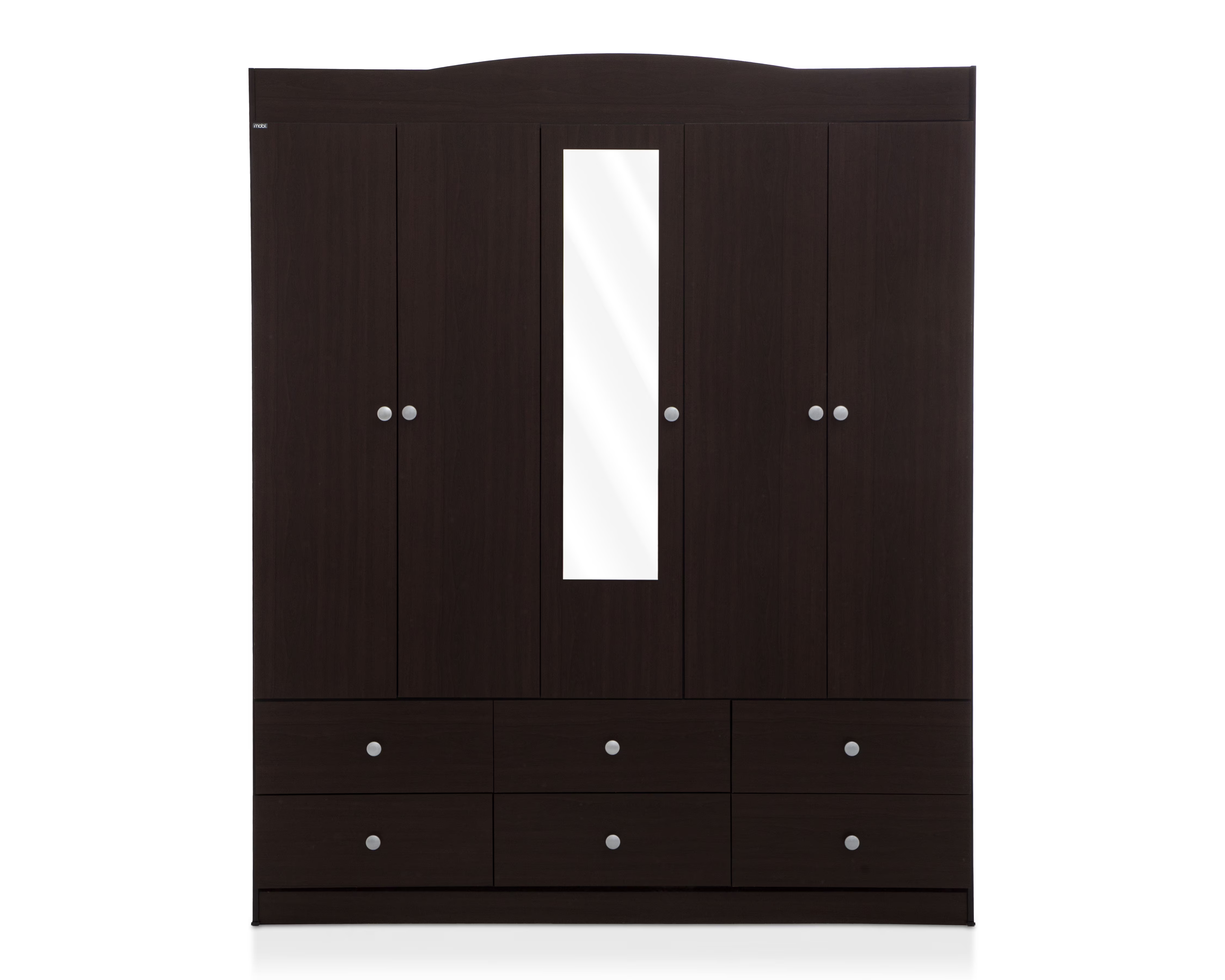 Ropero Mobi Valencia Chocolate 150 cm