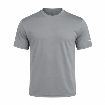 [Copy]Camiseta Deportiva Reflectante, de Manga Corta, Cuello Redondo, Ligera y Transpirable, Ideal para Actividades al Aire Libre