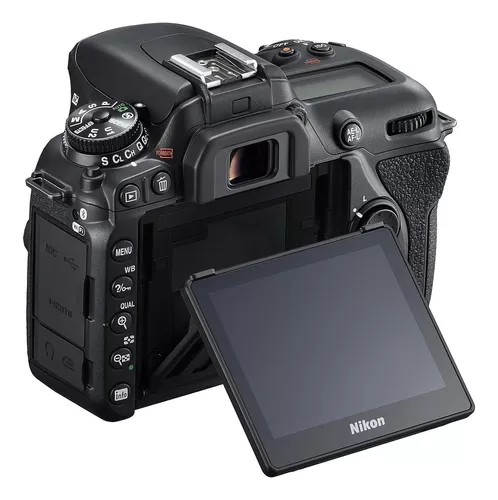 Nikon D7500 DSLR color negro