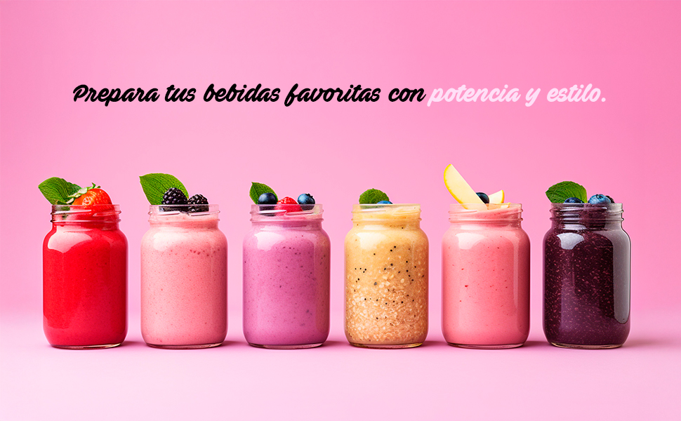batidos, smothies, licuadora haley ribbon
