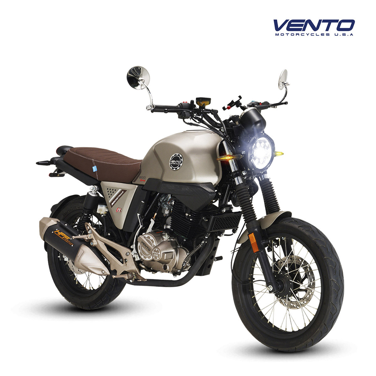 Motocicleta Rebel Vento Rocketman 300 Gris 2025