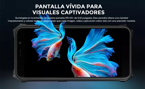 Fossibot F101 Pro Dual SIM 128 GB Negro 8 GB RAM