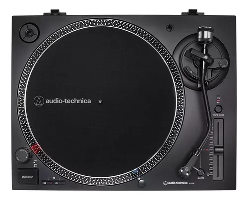 Tocadiscos Tornamesa Negro Audio Technica At-lp120xusb-bk Color Color negro
