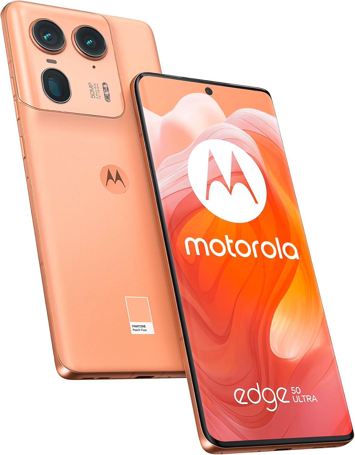 motorola Edge 50 Ultra 5G (International Version) 1TB Storage + 16GB RAM Dual-SIM (Nano, eSIM) Unlocked Android 14 Smartphone (Forest Grey)