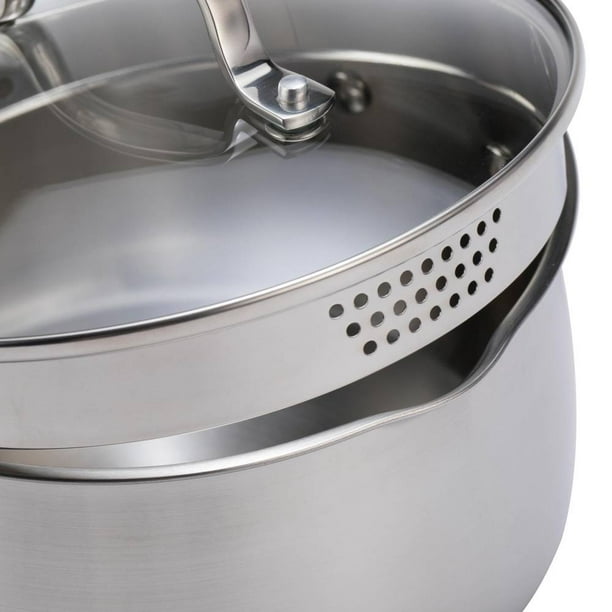 Batería de Acero Inoxidable Member's Mark con 15 pzas