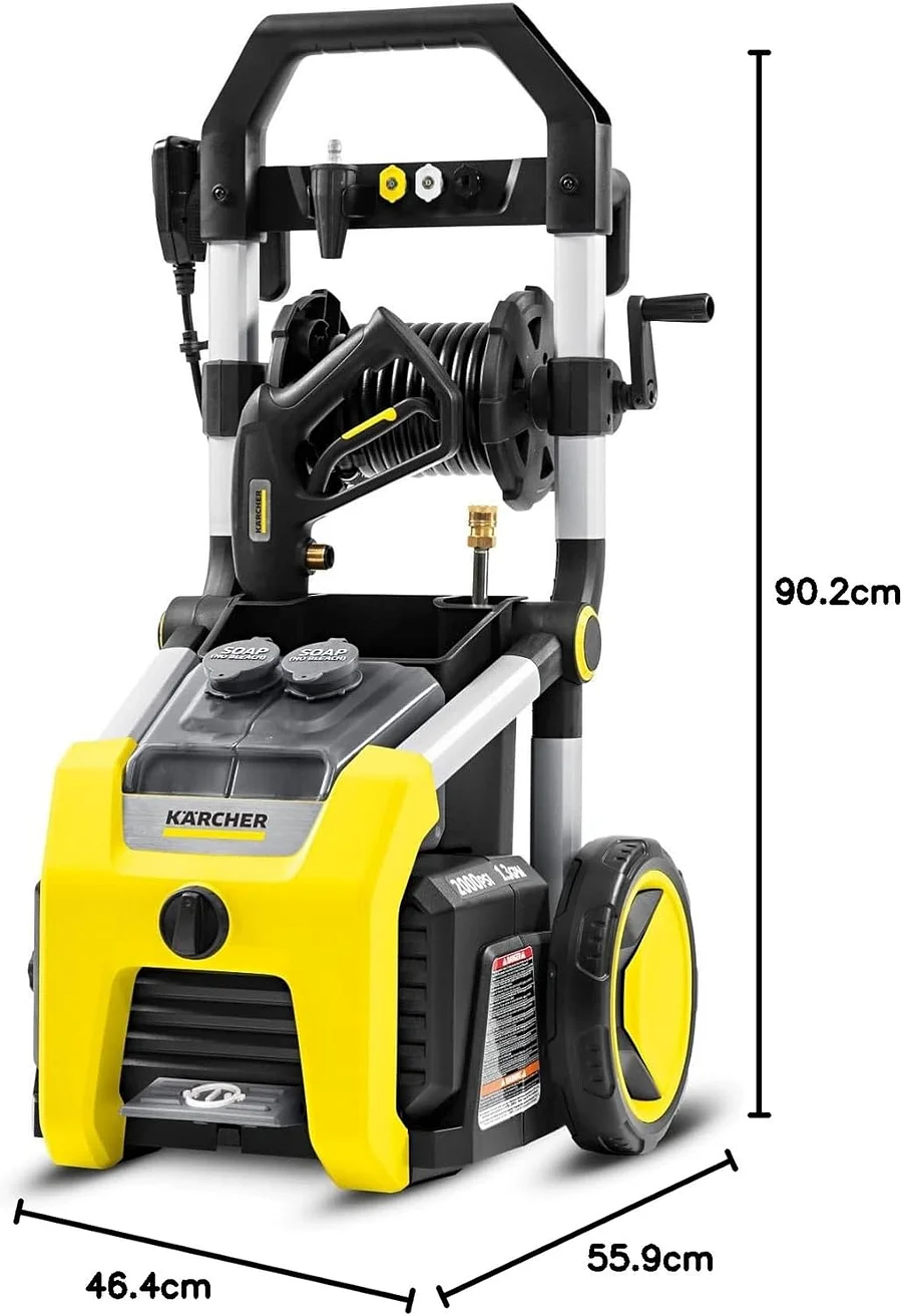💕Promoción de aniversario por tiempo limitado ya disponible Karcher - Lavadora a presión eléctrica K1700 TruPressure de 1700 PSI, 3 años de garantía, boquilla turbo incluida