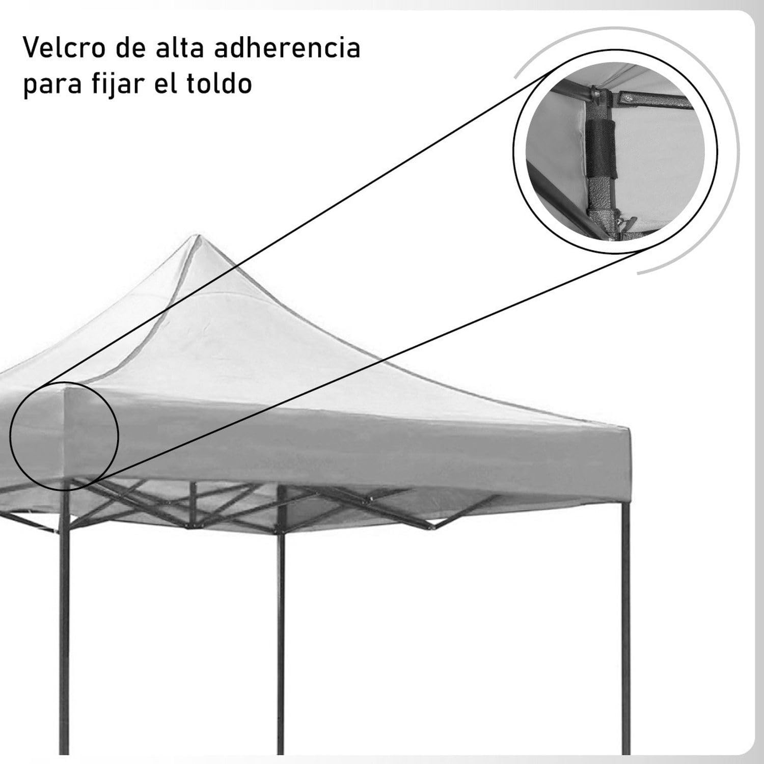 RACK & PACK Carpa 3x3 para Exteriores Lona Jardin Toldo Retractil Estructura de Acero Plegable 3 Ajustes de Altura Impermeabilidad 600D Premium Campismo Facil Armado Fiesta Reunión (Verde)