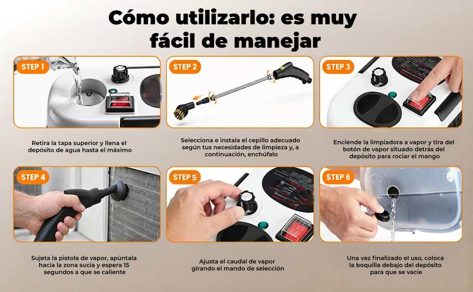 Limpiador de Vapor