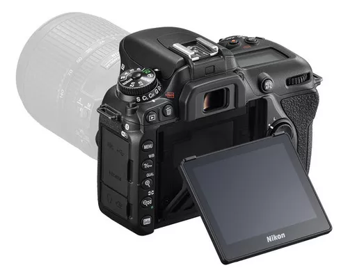 Nikon D7500 DSLR color negro