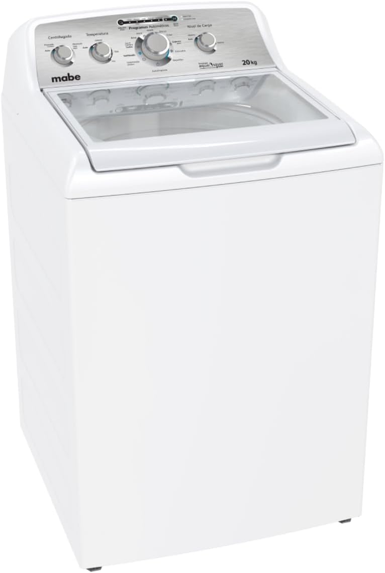 Mabe LMA70214VBAB0 Lavadora Automática, Blanca, 20 Kg