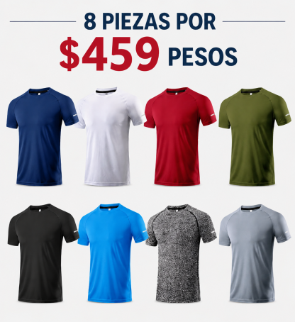 Camiseta Deportiva Reflectante, de Manga Corta, Cuello Redondo, Ligera y Transpirable, Ideal para Actividades al Aire Libre