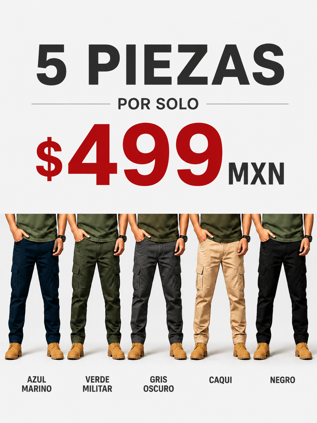 LA Police Gear - Pantalones tácticos impermeables para hombre con pretina elástica | Pantalones tácticos EDC de senderismo resistentes al agua, ligeros y duraderos para hombre