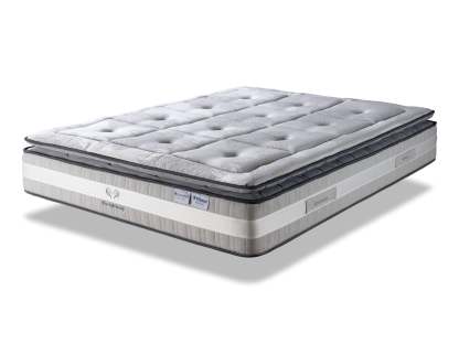 Colchón Premium Hybrid Plus | Tecnología de Resortes Ensacados + Espuma HR | Máximo Confort y Soporte