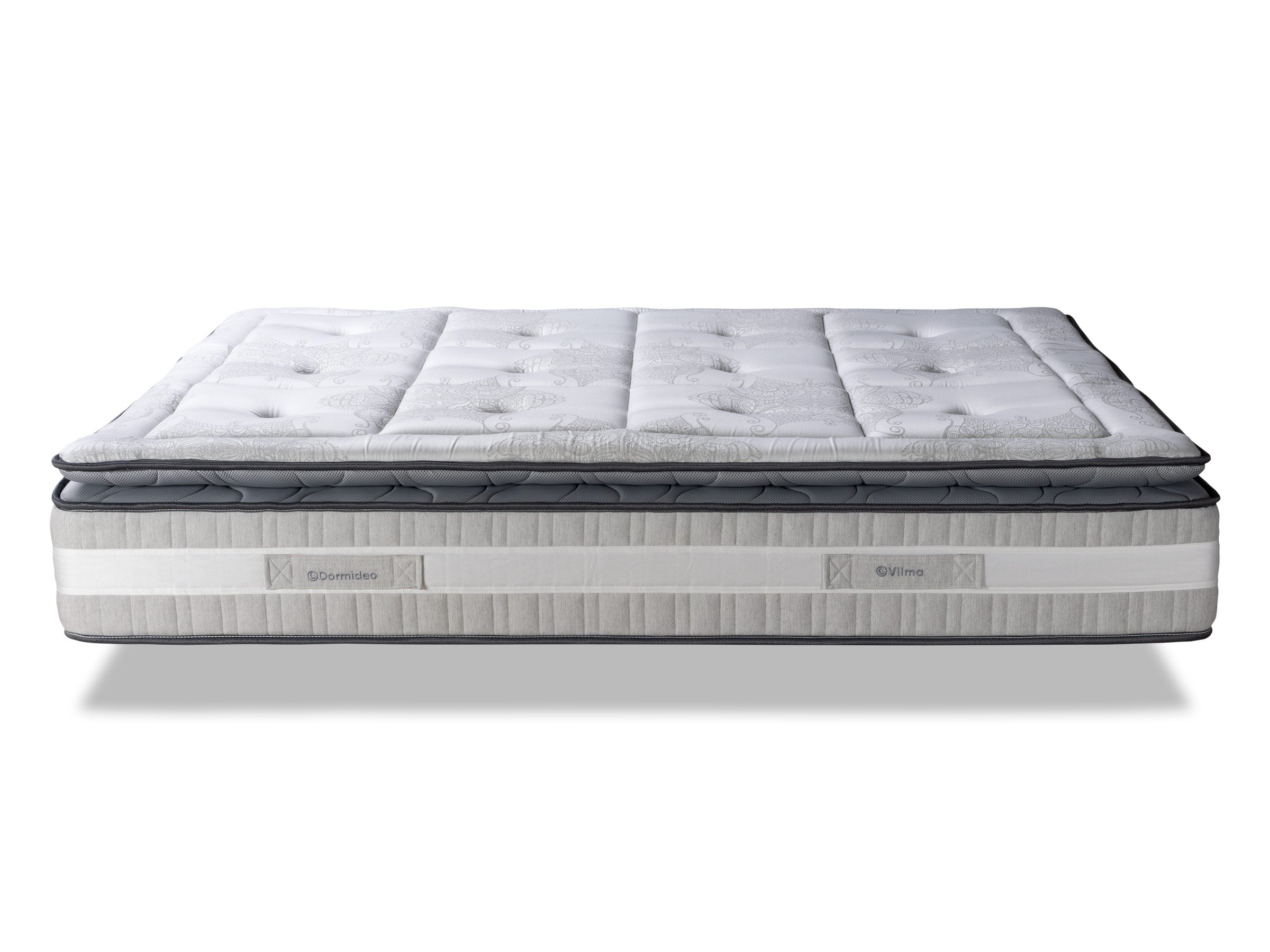 Colchón Premium Hybrid Plus | Tecnología de Resortes Ensacados + Espuma HR | Máximo Confort y Soporte