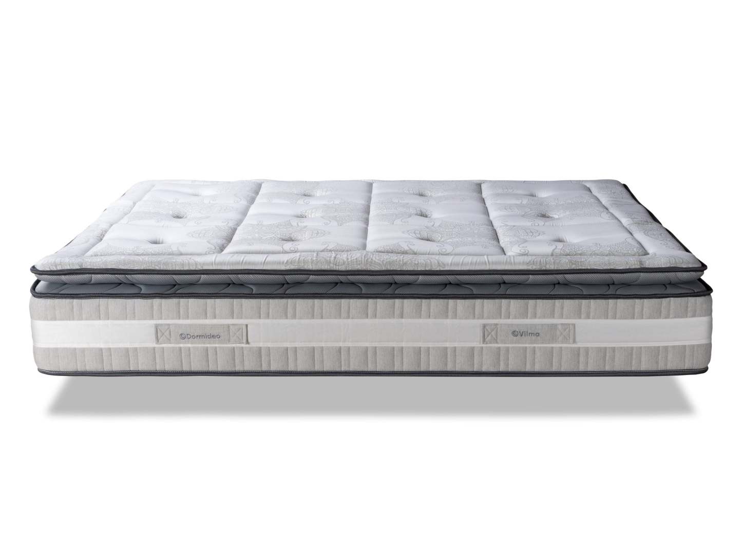 Colchón Premium Hybrid Plus | Tecnología de Resortes Ensacados + Espuma HR | Máximo Confort y Soporte
