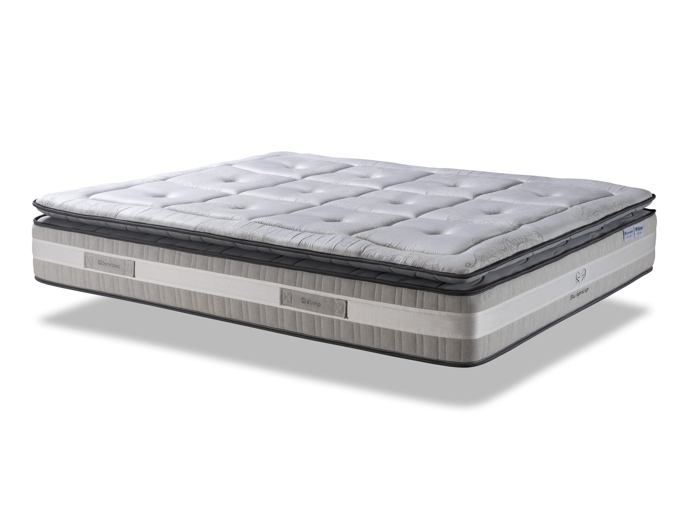 Colchón Premium Hybrid Plus | Tecnología de Resortes Ensacados + Espuma HR | Máximo Confort y Soporte
