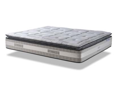 Colchón Premium Hybrid Plus | Tecnología de Resortes Ensacados + Espuma HR | Máximo Confort y Soporte