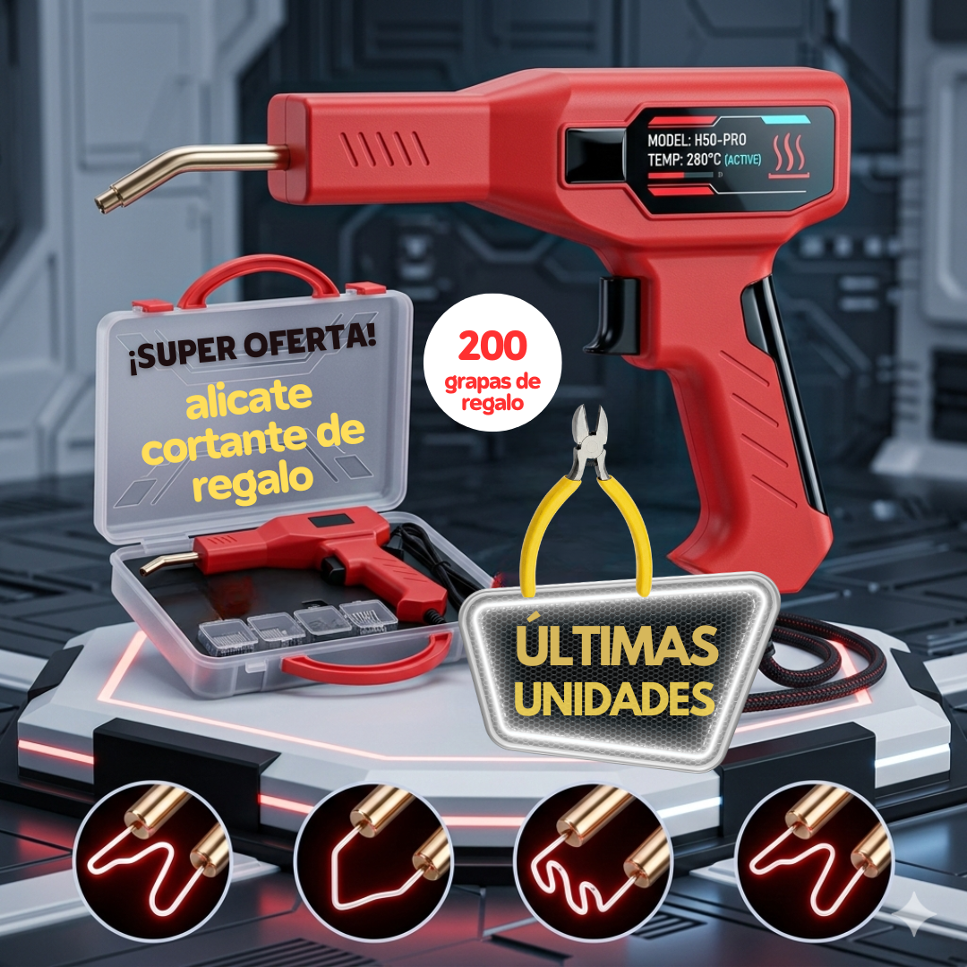 Repara plásticos sin cambiar piezas-SoldaFix™