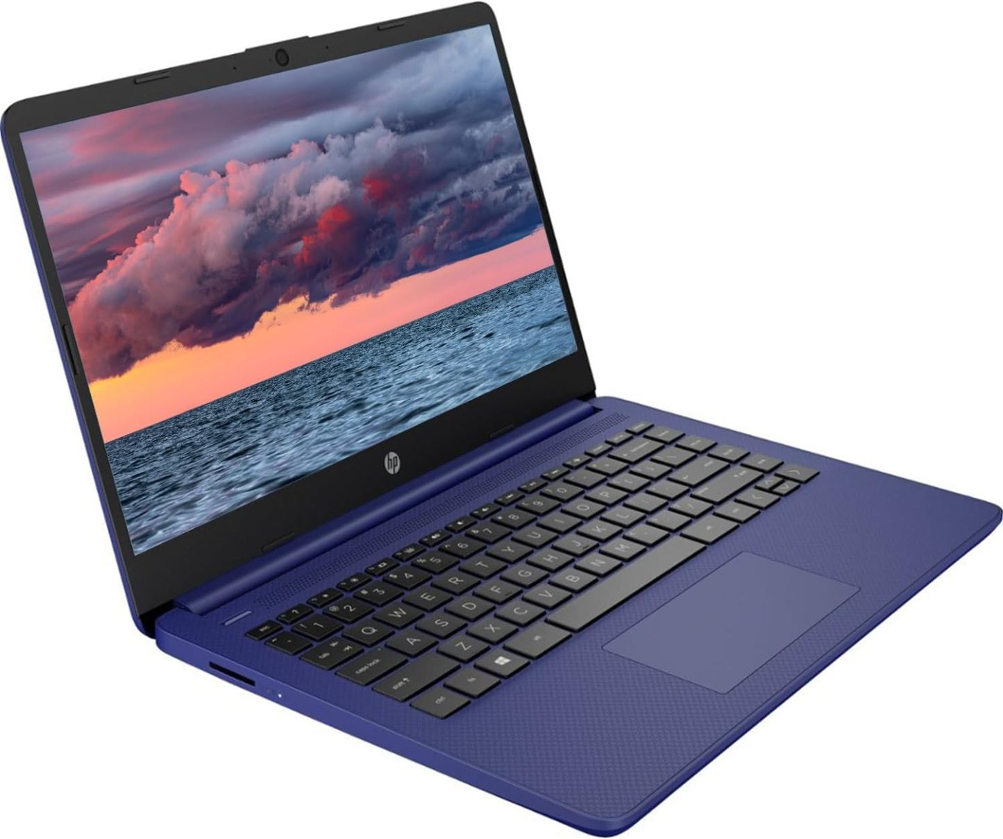 HP - Laptop (incluye 1 año Microsoft 365), pantalla HD de 14 pulgadas, 16 GB de RAM, 64 GB eMMC, Intel Quad-Core N4120, estudiantes y negocios, cámara web, HDMI, Wi-Fi, RJ-45, Windows 11 Home, rosa