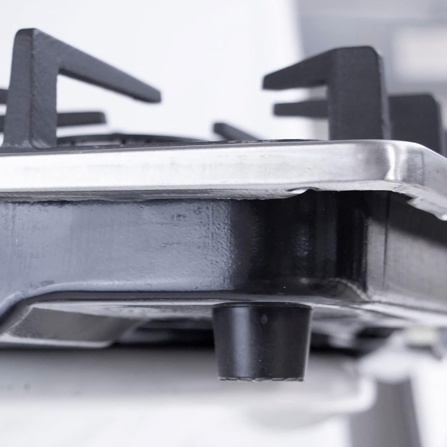 Just Home - Gutstark Parrilla de Gas Empotrable (Natural o LP) Parrilla 4 Quemadores Acero Inoxidable Parrilla para Cocina Encendido Electronico Medidas (59x45x9cm) Estufa Empotrable 4 Quemadores