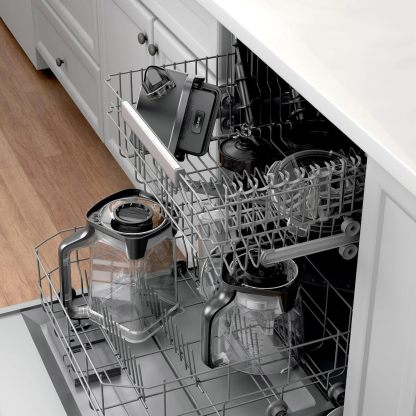 Ninja CO905KS Deluxe Kitchen System, Potencia 1600W, Procesador con Licuadora, Jarra 86oz, 2 Vasos 24oz, Tecnología Auto-IQ, Sistema de Cocina Profesional Multifuncional, Color Negro (Reacondicionado)
