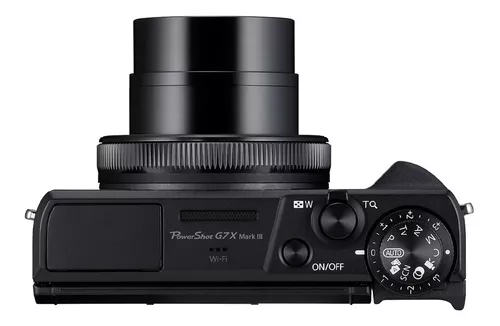 Cámara Canon G7x Mark Iii Porwershot Color Negro