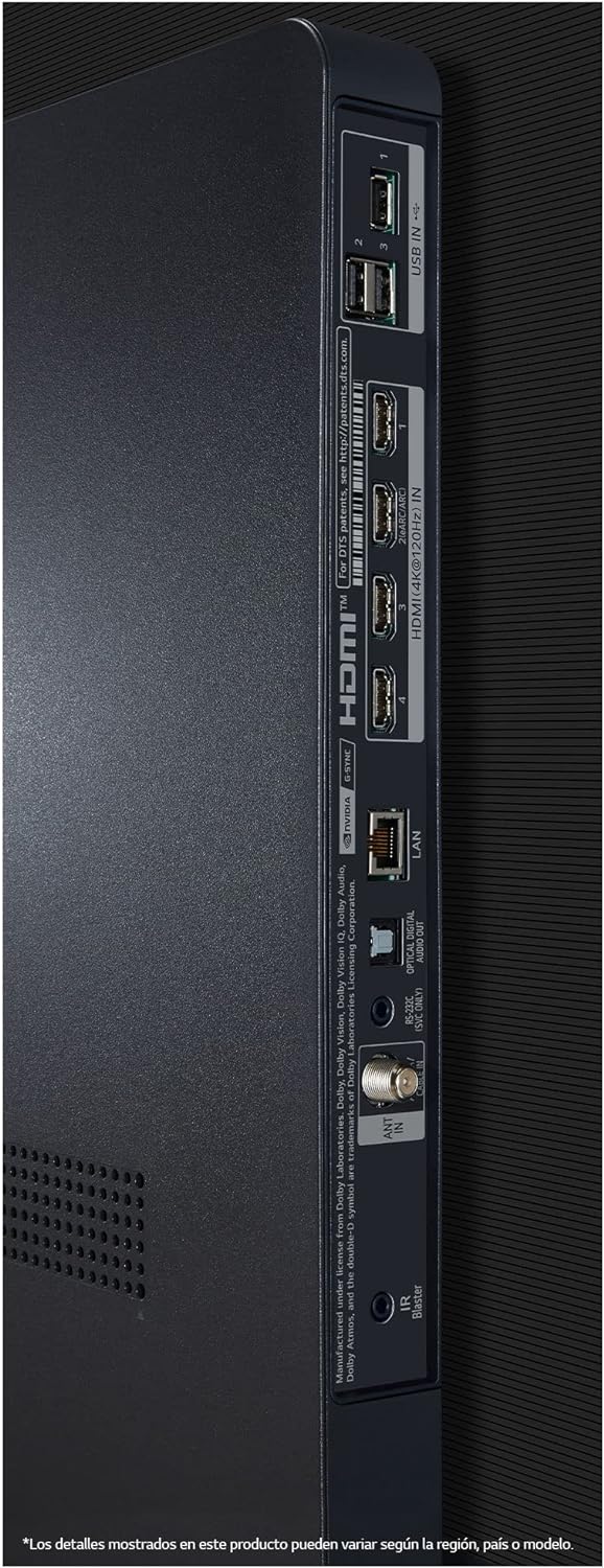 LG Pantalla OLED EVO 55 Pulgadas 4K Smart TV 2024 ThinQ AI OLED55C4PSA