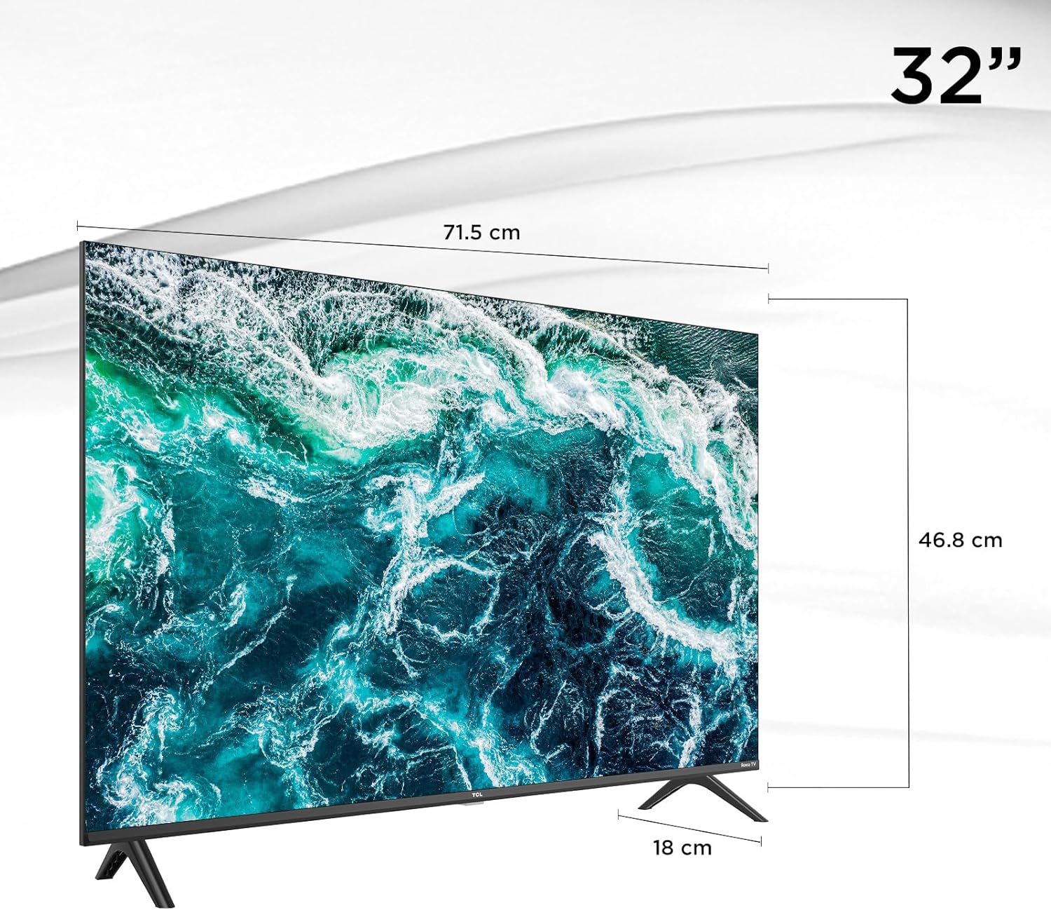 TCL Smart TV Pantalla 32" 32S310R FHD 2K