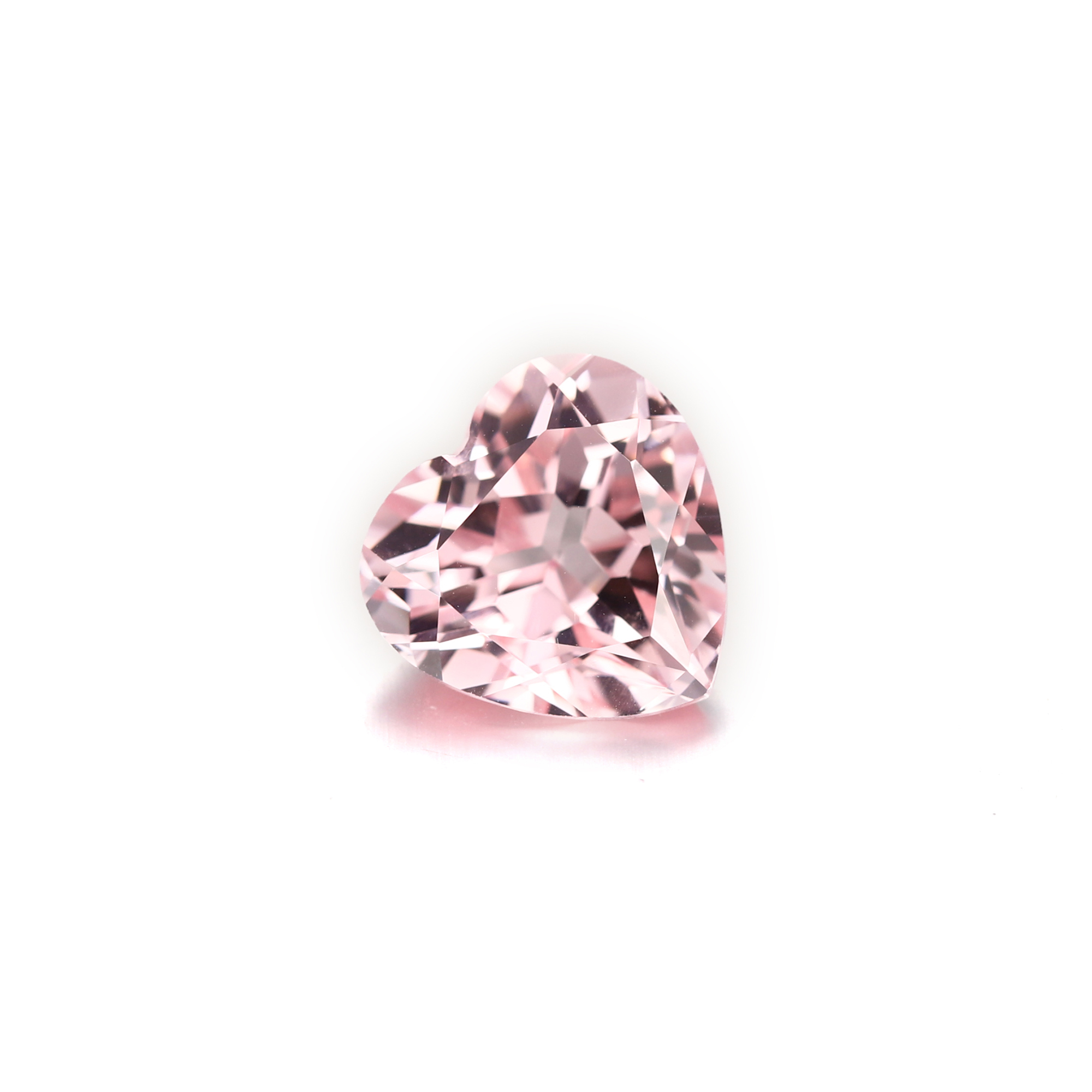 9Carat Heart Cut Lab Grown Pink Sapphire