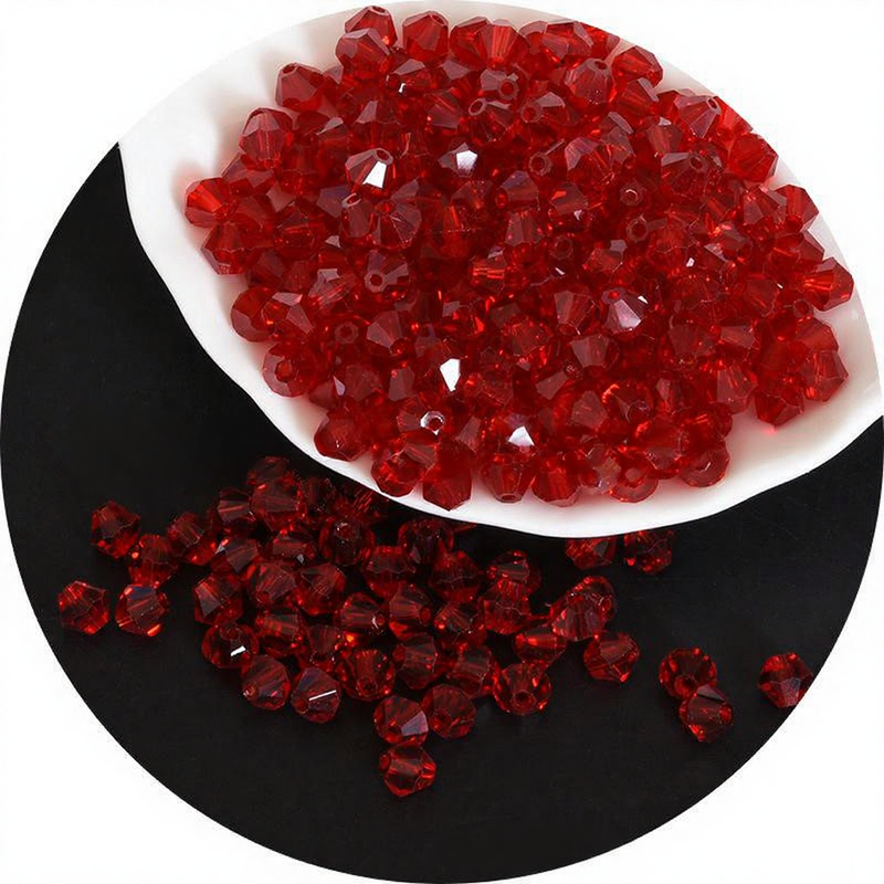 AAAA Grade 4mm Solid Color Crystal Bicone Beads For DIY Jewelry Making