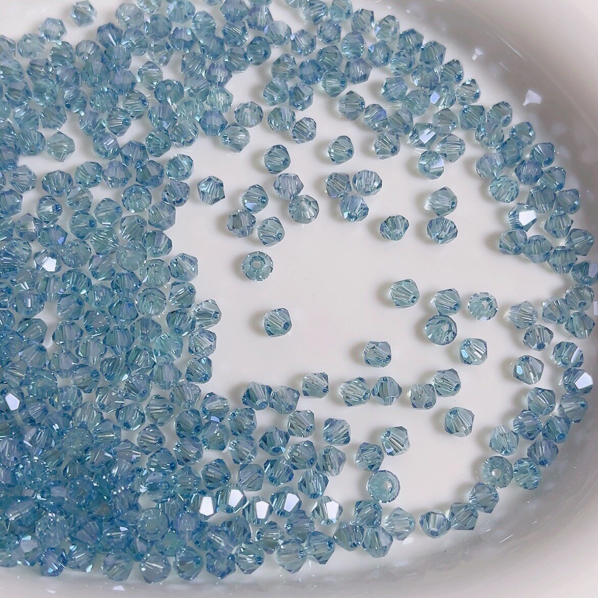 AAAA Grade Solid Color Crystal Bicone Beads For DIY Jewelry Making