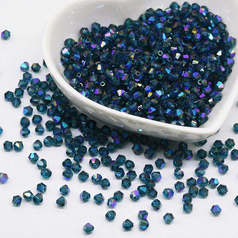 AAAA Grade 4mm AB Color Crystal Bicone Beads For DIY Jewelry Making