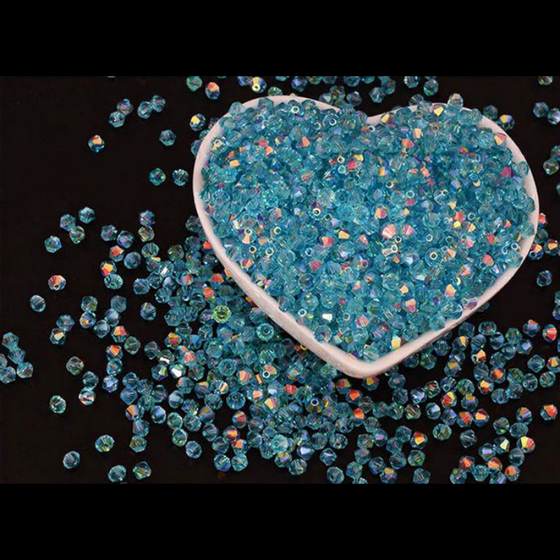 AAAA Grade 4mm AB Color Crystal Bicone Beads For DIY Jewelry Making