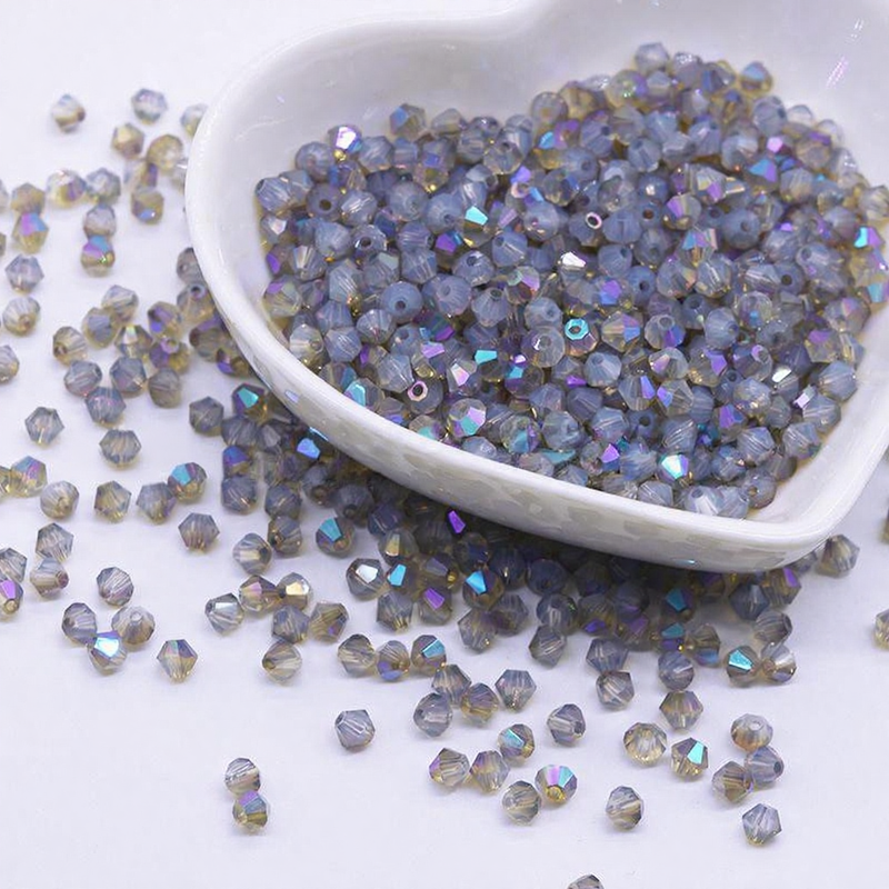 AAAA Grade 4mm AB Color Crystal Bicone Beads For DIY Jewelry Making