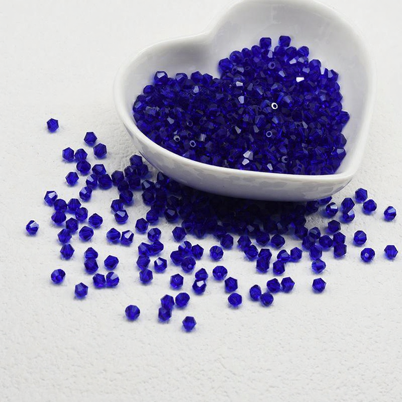 AAAA Grade 4mm Solid Color Crystal Bicone Beads For DIY Jewelry Making