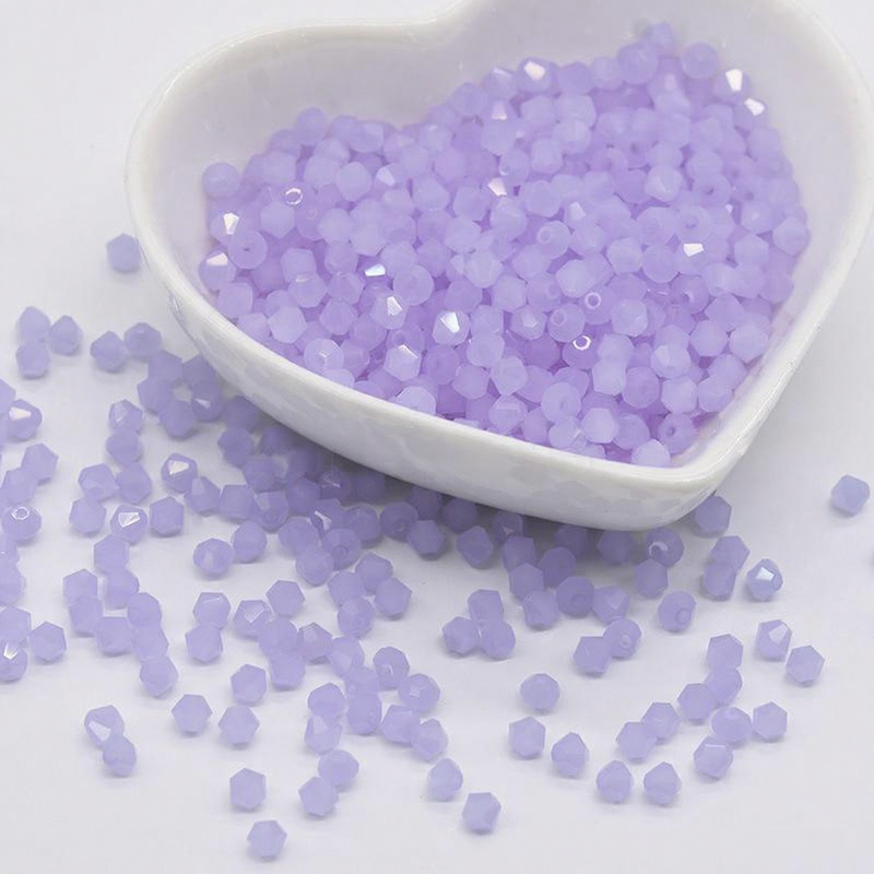 AAAA Grade 4mm Solid Color Crystal Bicone Beads For DIY Jewelry Making