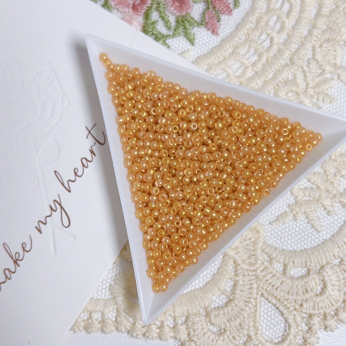 2mm Baroque Style Glass Seed Beads – Premium Quality for Jewelry Making