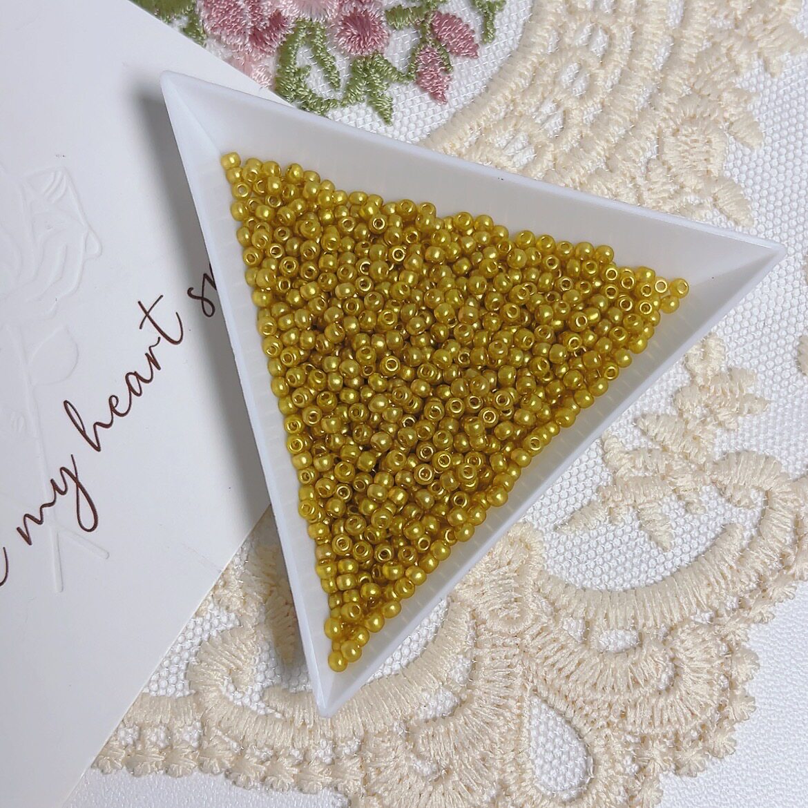 2mm Baroque Style Glass Seed Beads – Premium Quality for Jewelry Making