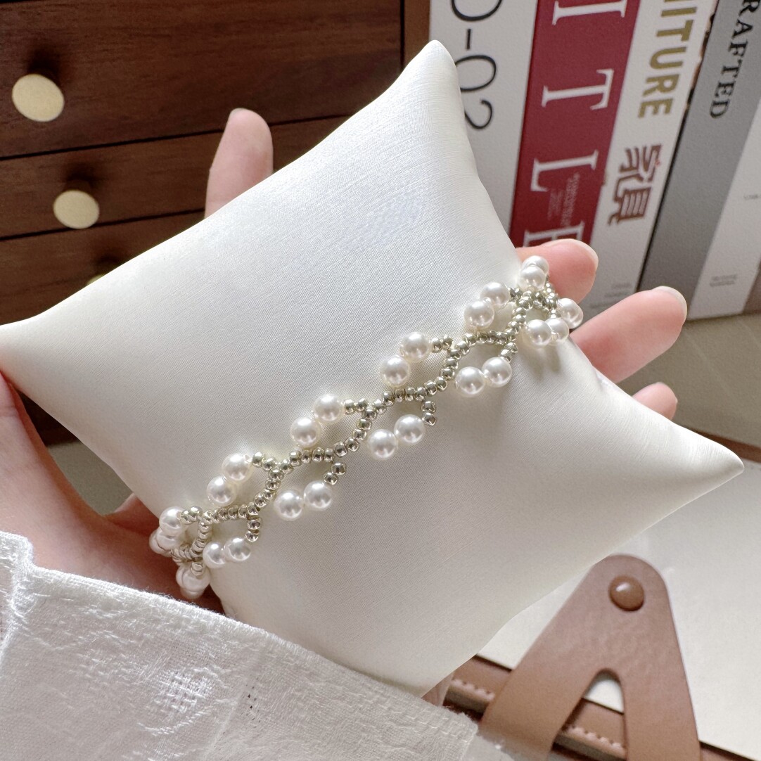No.21 DIY Kit – Pearl vine beaded bracelet（SL135）