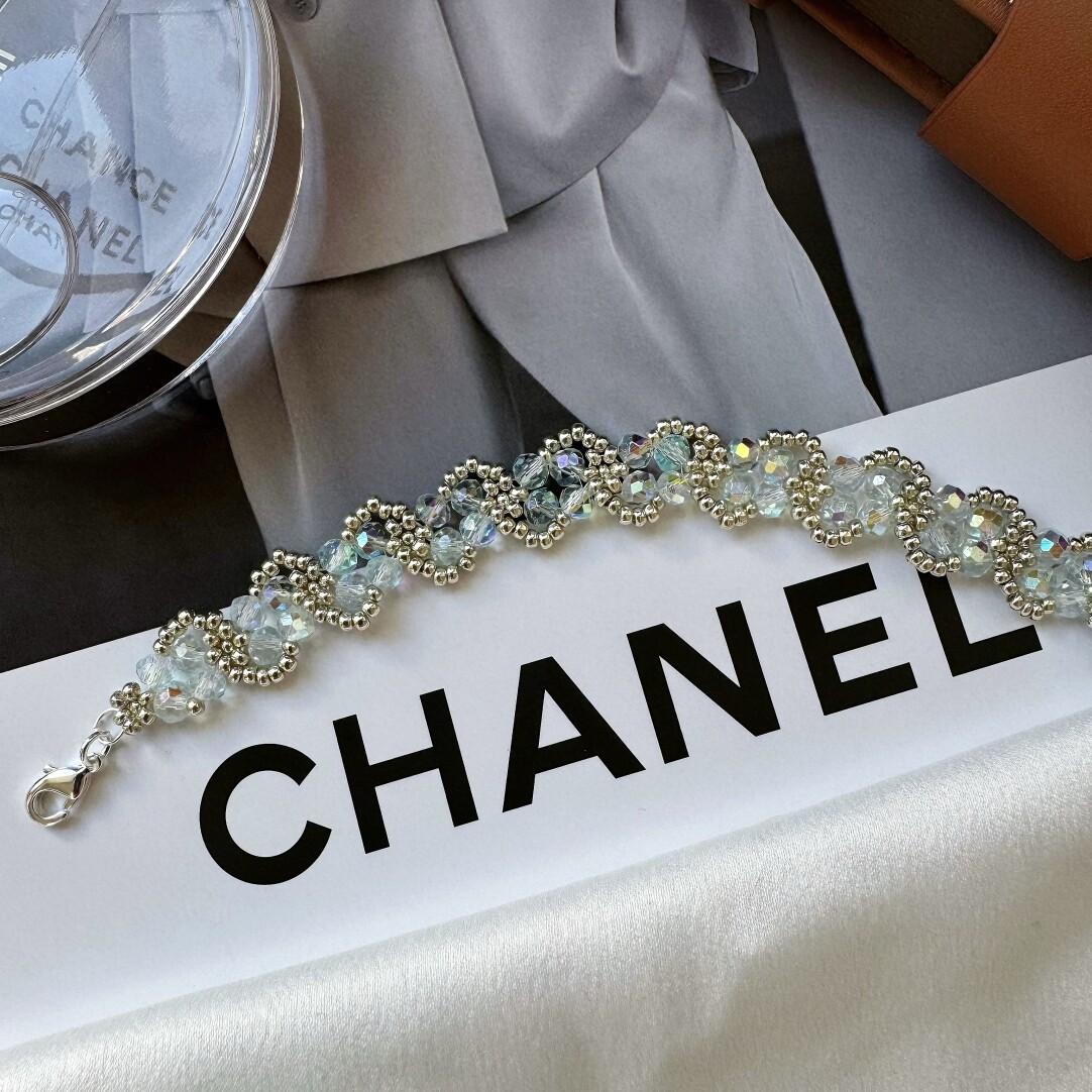 No.28 DIY Kit – Cool-Toned Beaded Bracelet （SL097）