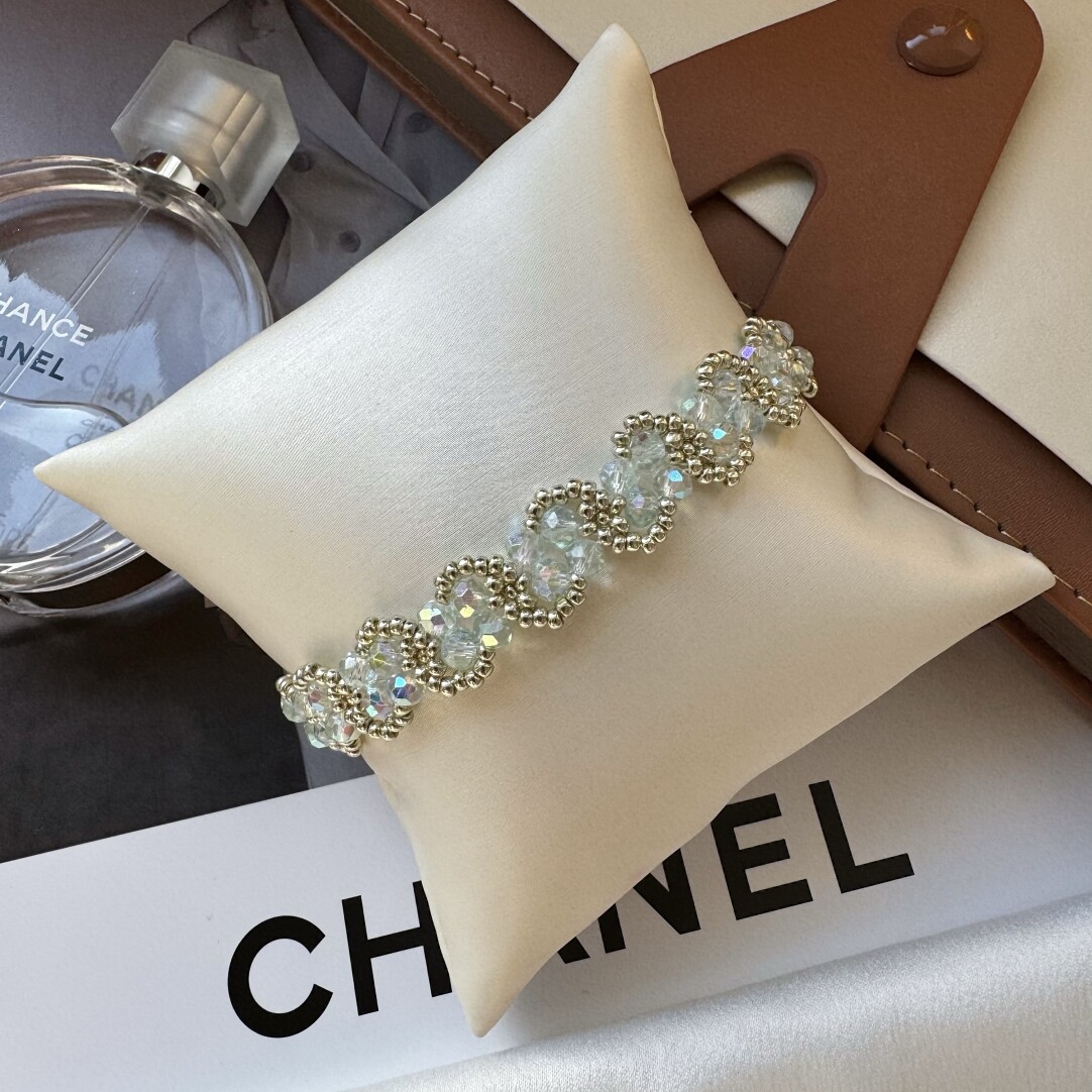 No.28 DIY Kit – Cool-Toned Beaded Bracelet （SL097）