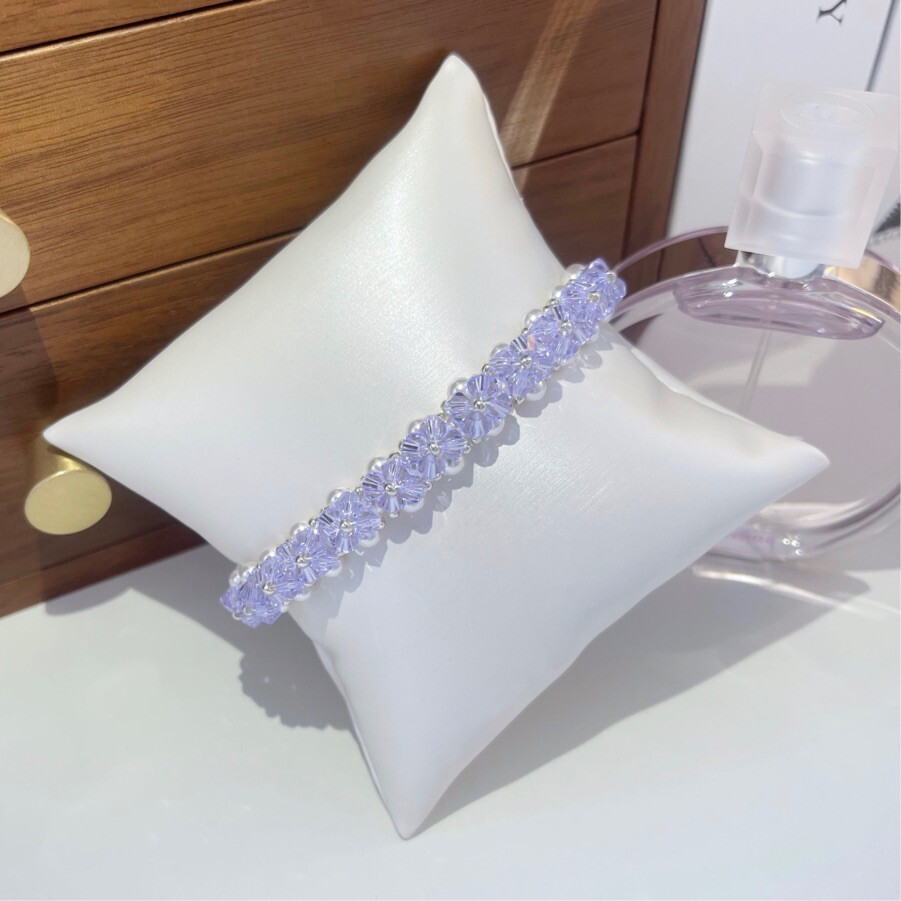No.10 DIY Kit –  Super Romantic & Dreamy Amethyst Pearl Bracelet（SL060）